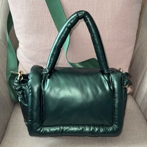Anthropologie Puffy Sport Satchel